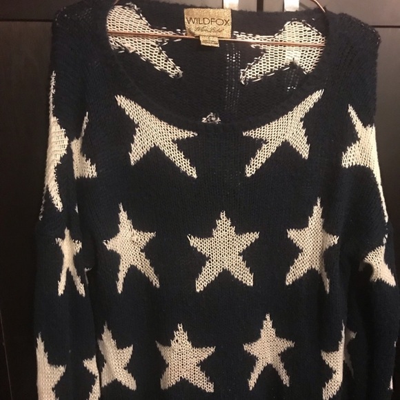 Wildfox Tops - Wildfox seeing stars sweater